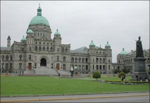 BC Legislature building
